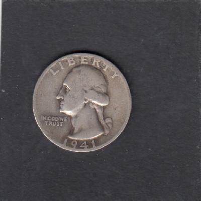 Beschrijving: 25 Cent WASHINGTON